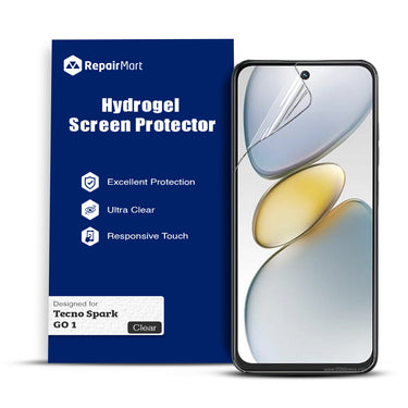 Tecno Spark Go 1 Compatible Premium Hydrogel Screen Protector With Full Coverage Ultra HD